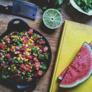 Watermelon Corn Salsa