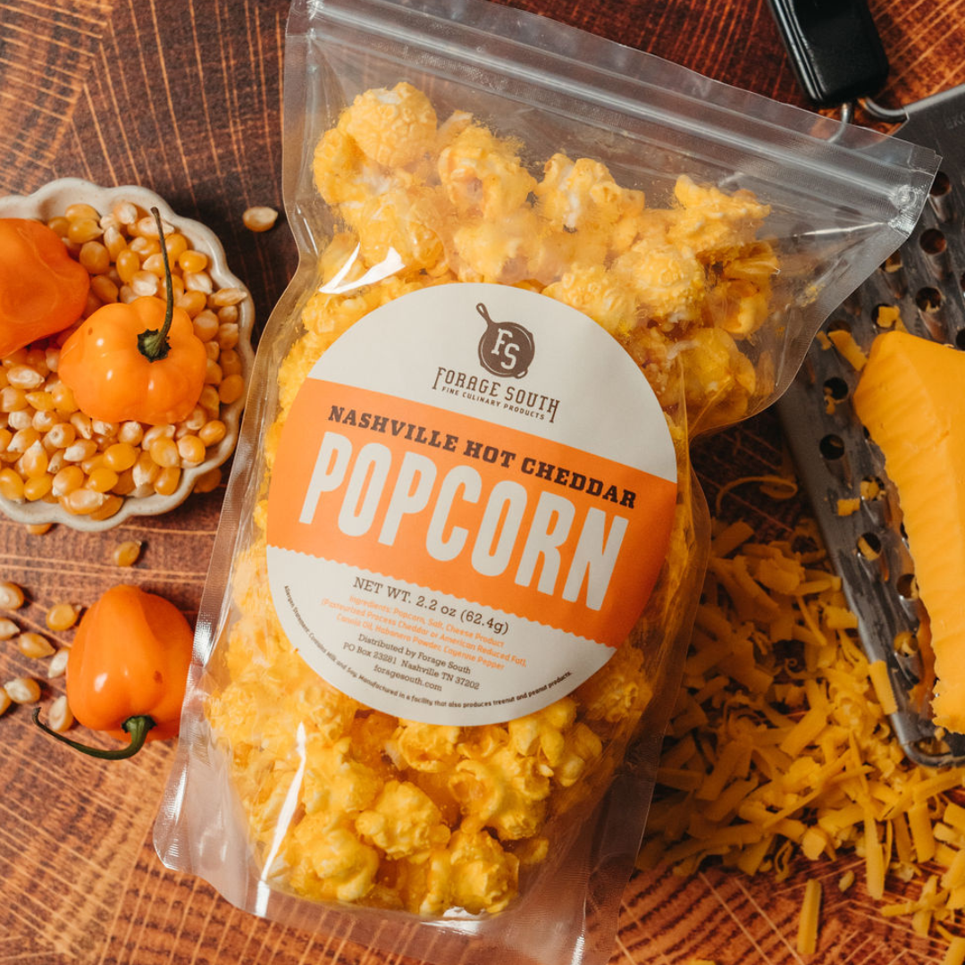 Nashville Hot Cheddar Popcorn